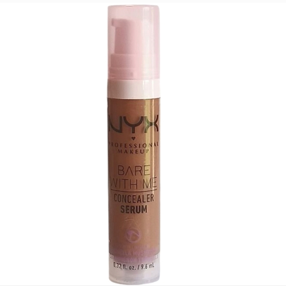 5 x NYX Professional Makeup Bare With Me Serum Concealer, Camel